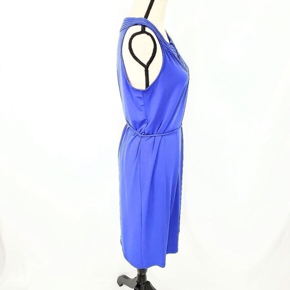 Dana Buchman Tie Waist Sheath Dress - Picture 4 of 7